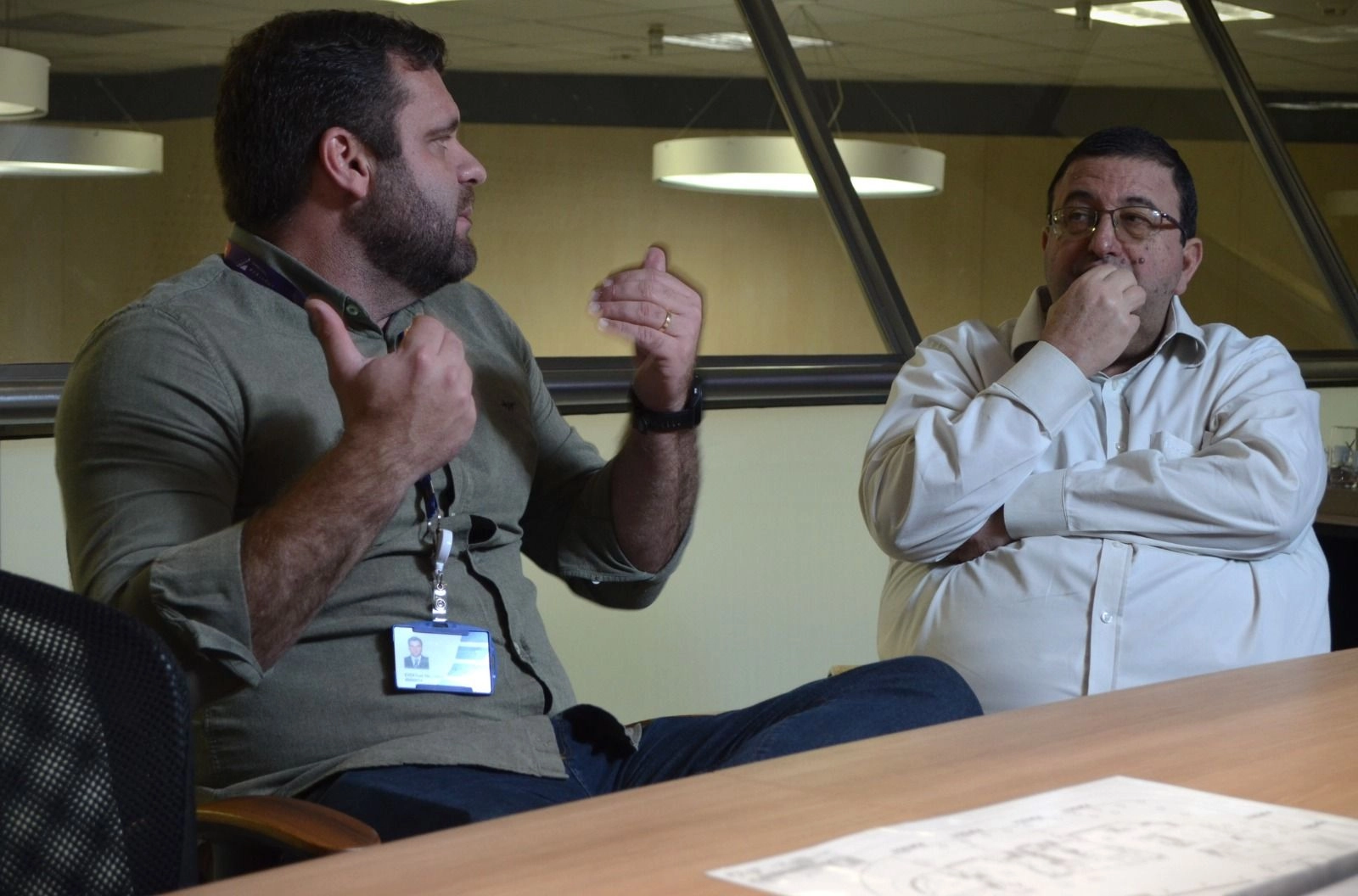 Encontro com o deputado estadual Munir Neto no nosso Centro de Controle Operacional (CCO)